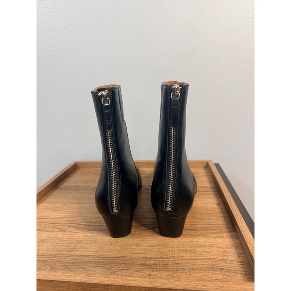 Madewell The Lexie Ankle Boot True Black Size 10 - Picture 6 of 10